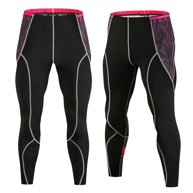 l DrySports Leggings Tights Baselayer Bodybuilding Workout Training Yoga Bottoms
