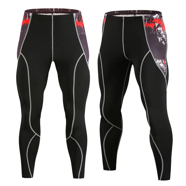 l DrySports Leggings Tights Baselayer Bodybuilding Workout Training Yoga Bottoms